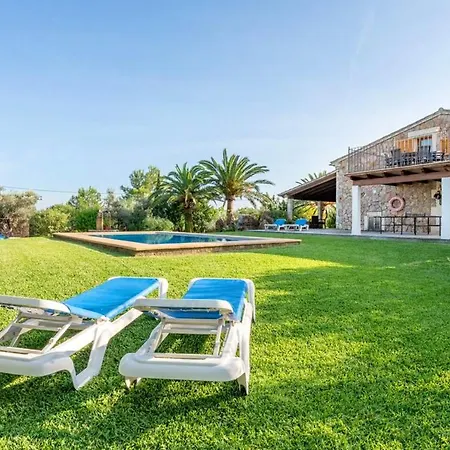 Villa With 2 Bedrooms In Mallorca With Wonderful Mountain View Private Pool Enclosed Garden 3 Km From The Beach * 포엔샤
